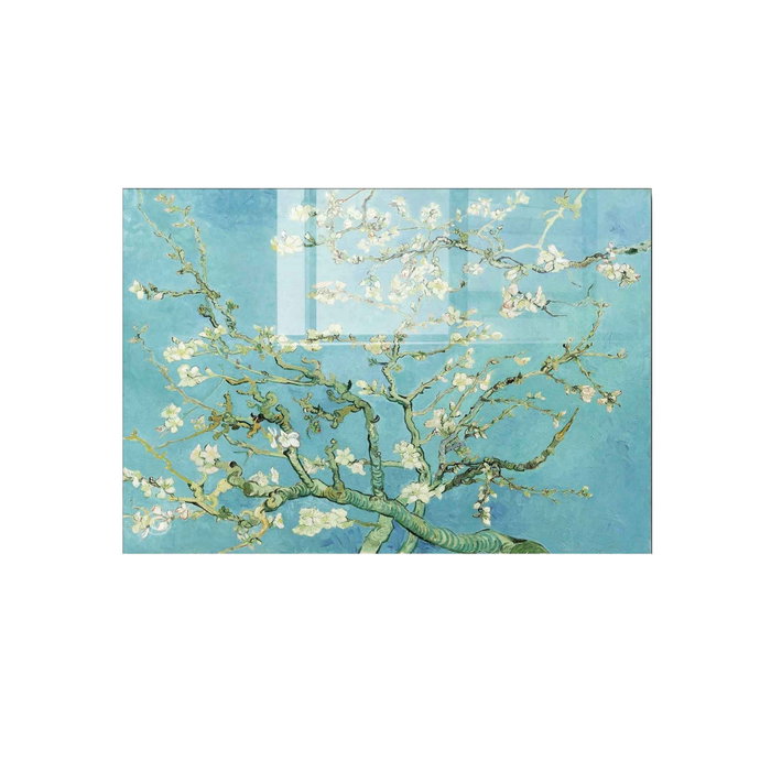 Wallity Cuadro decorativo de vidrio templado Multicolor 70 x 100 cm